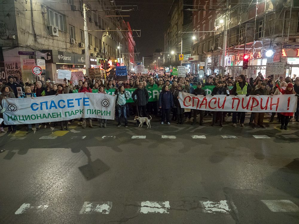 Pirin Protest in Sofia
